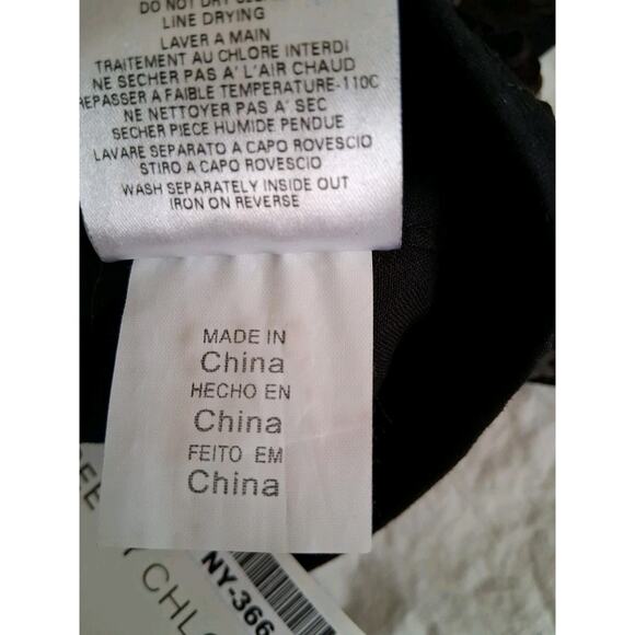 See By Chloe Black Sequin Shorts High Waisted Club Party Elegant Size 2 NWT - Picture 16 of 16